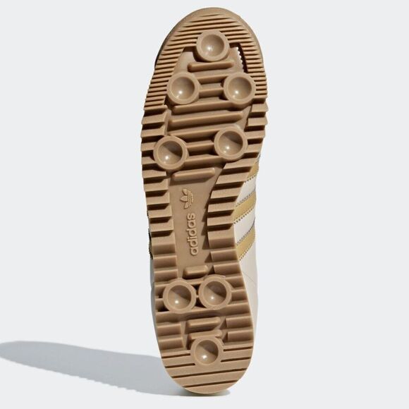 Vintage 1970s Adidas Rom in the Tan Leather Light Brown stripes 7 mens 8 wmns - Picture 6 of 10